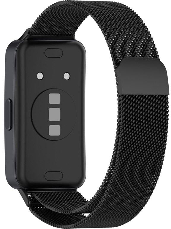 Ремінець Міланська Петля Milano для Huawei Band 8 Black (33622-2B) - фото 2 Ремінець Міланська Петля Milano для Huawei Band 8 Black (33622-2B) - фото 2