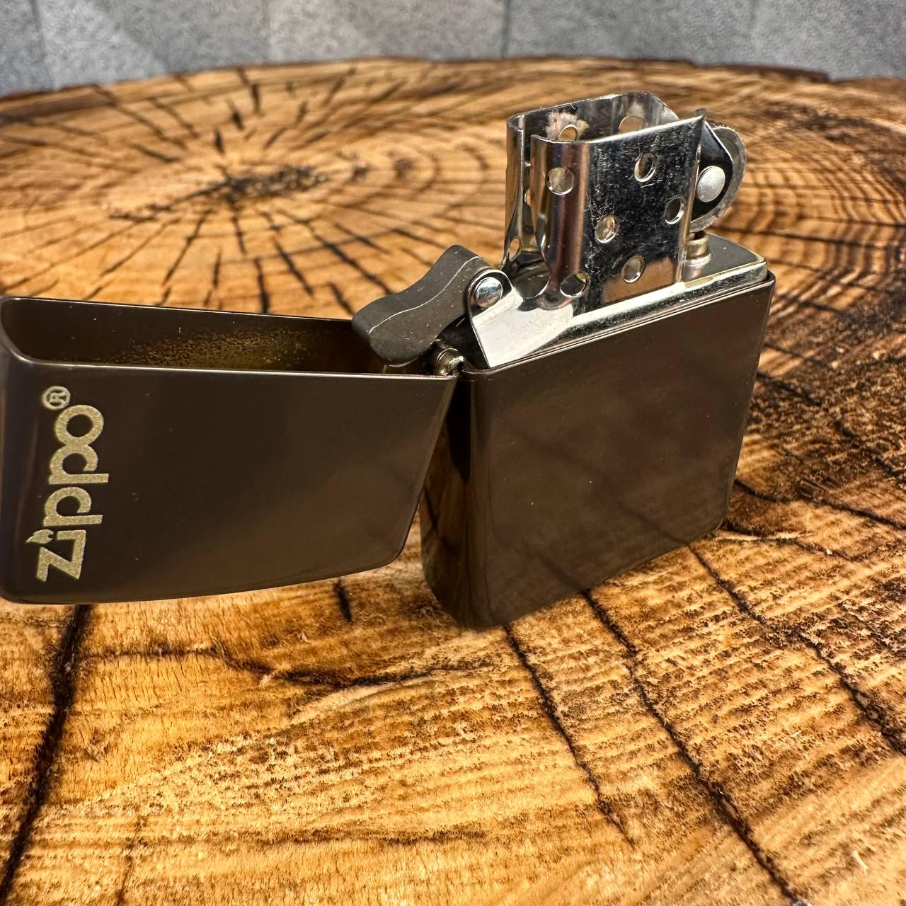 Зажигалка бензиновая ZIPPO 49180ZL Brown Color - фото 2