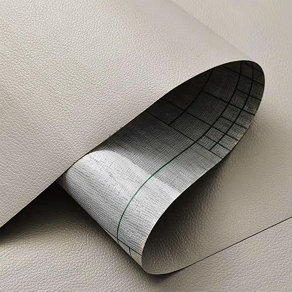 Экокожа самоклеящаяся в рулоне Sticker Wall D SW-00001373 1,37х1 м 0,5 мм Light Grey