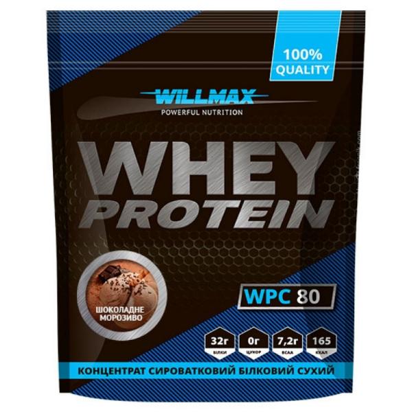 Протеїн Willmax Whey Protein 80 920 г 23 порції Chocolate Ice Cream (000021954)