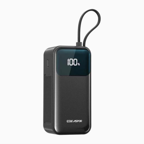 Павербанк Aspor A362 20000 mAh 65W PD Черный (30359737)