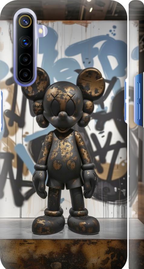 Чехол на Realme 6 Bronze kaws v2 (6098m-1913-42517)