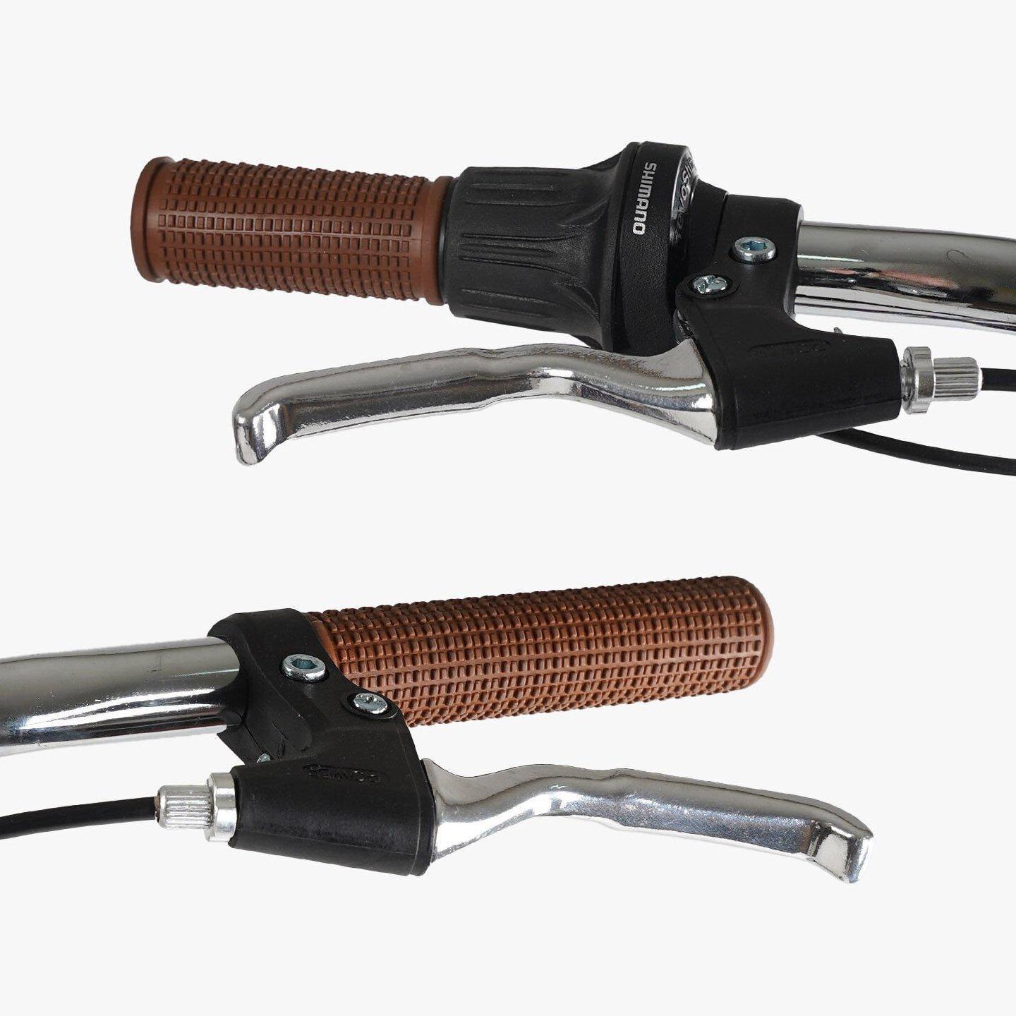 Велосипед городской Corso Viola с багажником рама 17"/26" Фиолетовый - фото 8 Велосипед городской Corso Viola с багажником рама 17"/26" Фиолетовый - фото 8