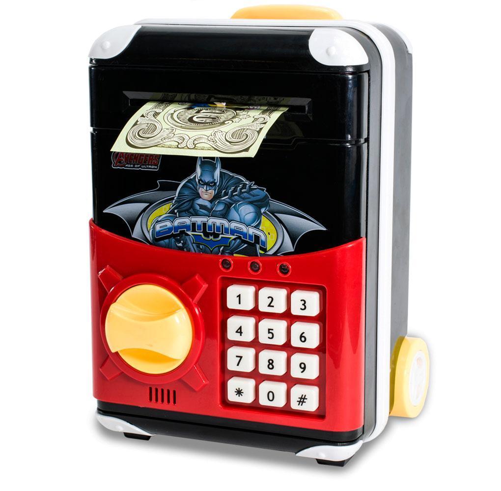 Скарбничка-сейф Cartoon Bank 1808 з кодовим замком Бетмен