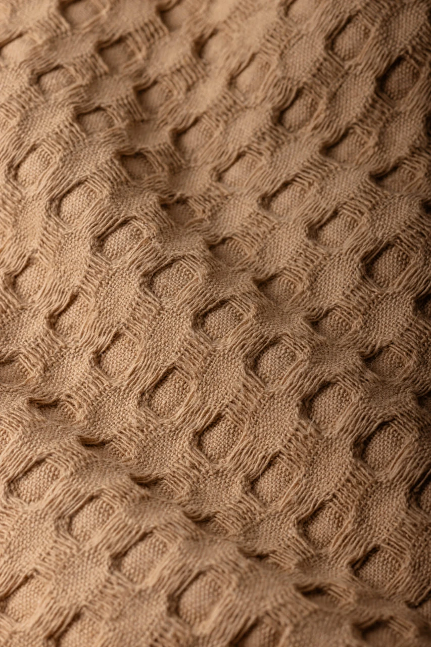 Плед вафельный HYGG семейный 230х250 см Бежевый (311176) - фото 5 Плед вафельный HYGG семейный 230х250 см Бежевый (311176) - фото 5