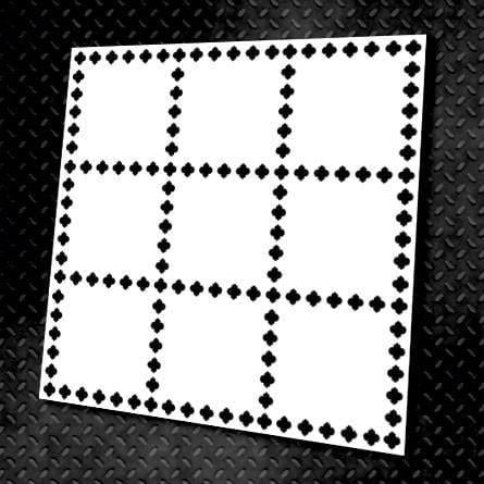Трафарет многоразовый DFA Квадратный узор 11 для штукатурки и краски (K00011) Трафарет многоразовый DFA Квадратный узор 11 для штукатурки и краски (K00011)