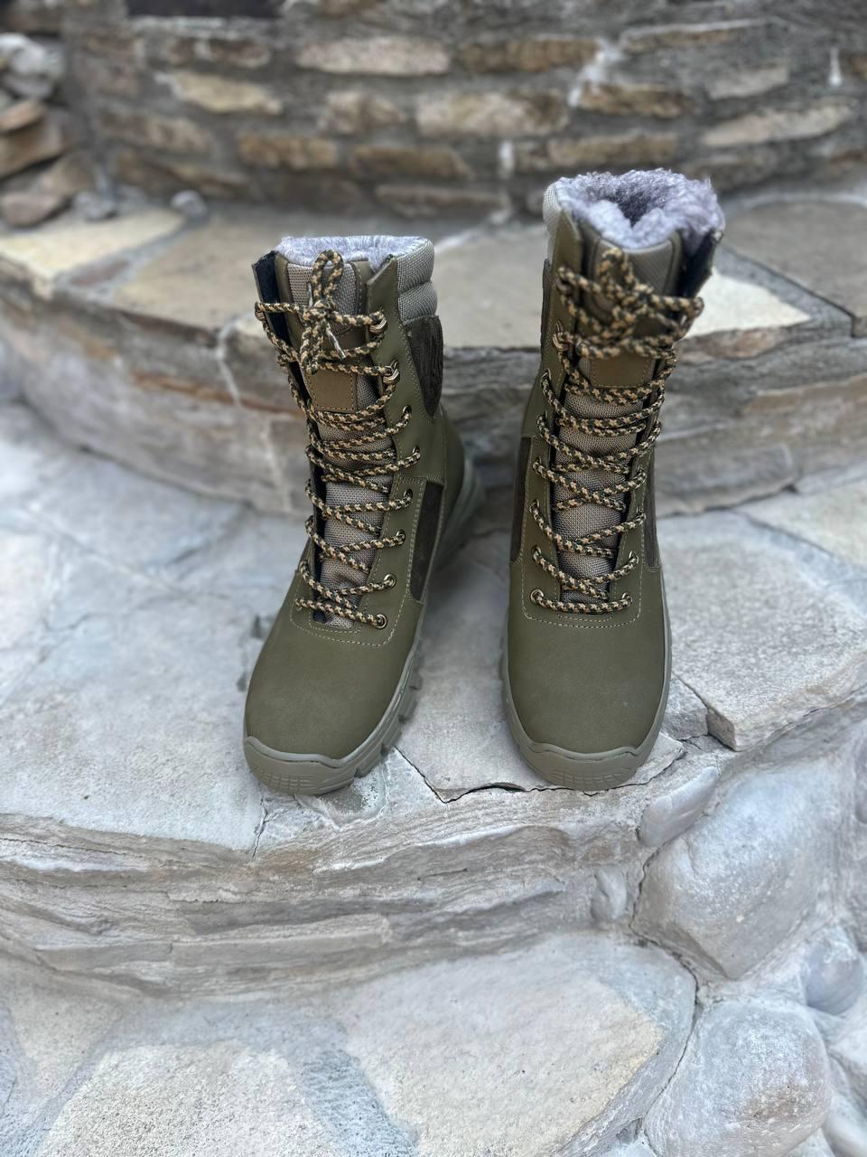Берцы зимние 7S03 р. 38 Олива/Хаки (150920296) - фото 2 Берцы зимние 7S03 р. 38 Олива/Хаки (150920296) - фото 2