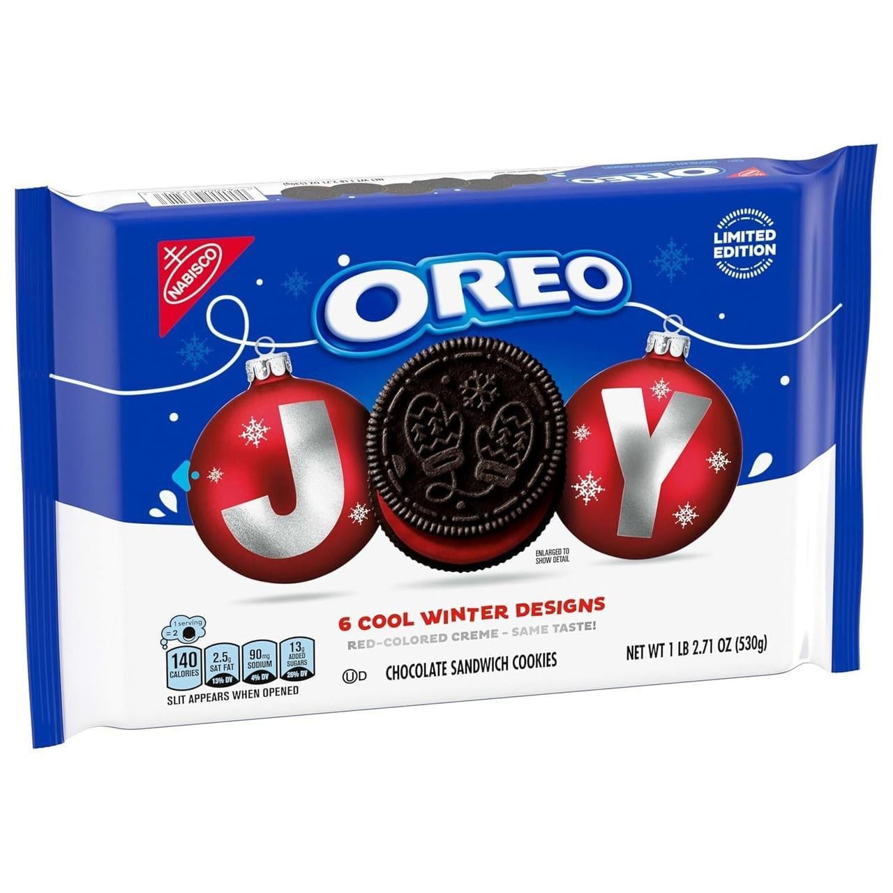Печенье OREO Joy! Limited Edition Holiday Cookies 530 г (1086055412)