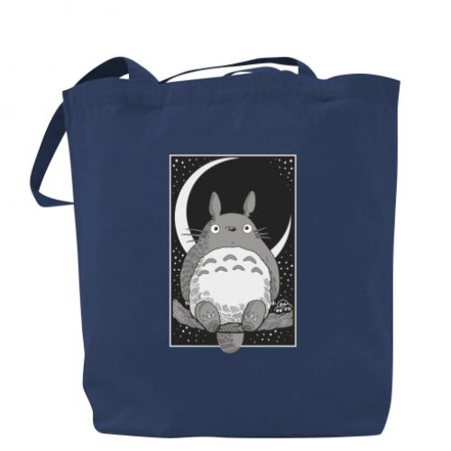 Шоппер My Neighbor Totoro 37x41 см Темно-синий (14428481-8-187156)