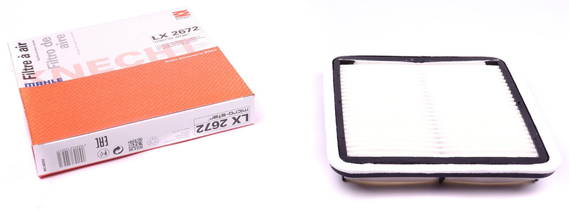 Фильтр воздушный KNECHT для Subaru Forester/Impreza/Legacy 1,6-3,6i 03- (LX 2672)