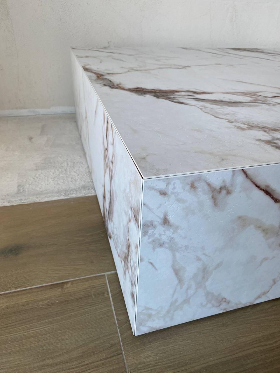 Столик журнальний Cubus 800х1200 мм Білий - фото 4