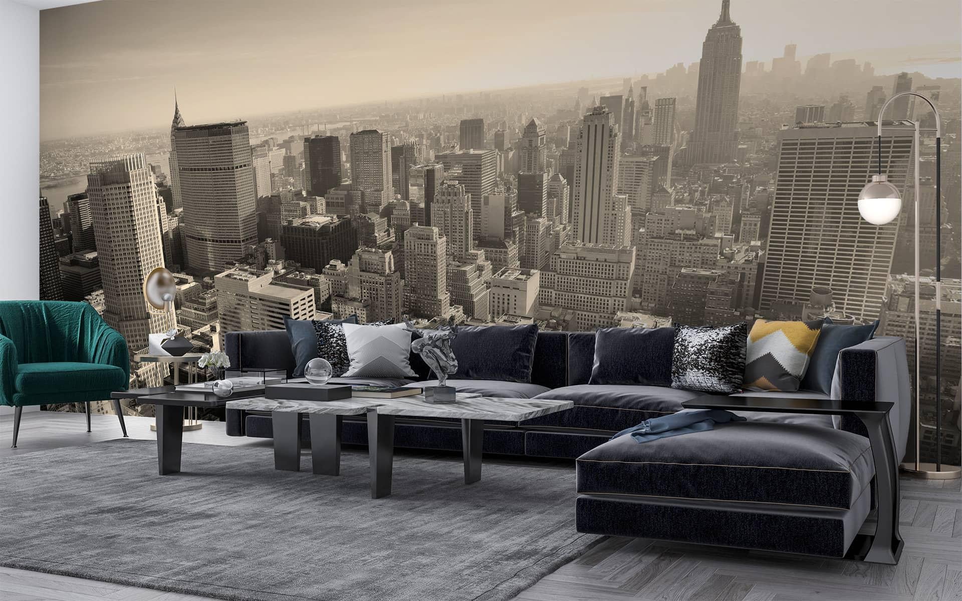 Фотообои флизелиновые Styleo Print-walls Нью-Йорк 0661 300х200 см (Pw-0661)