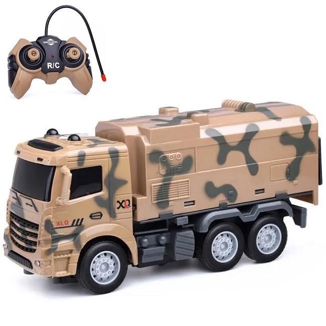 Радиоуправляемая игрушка Военный грузовик на пульте (28443904)