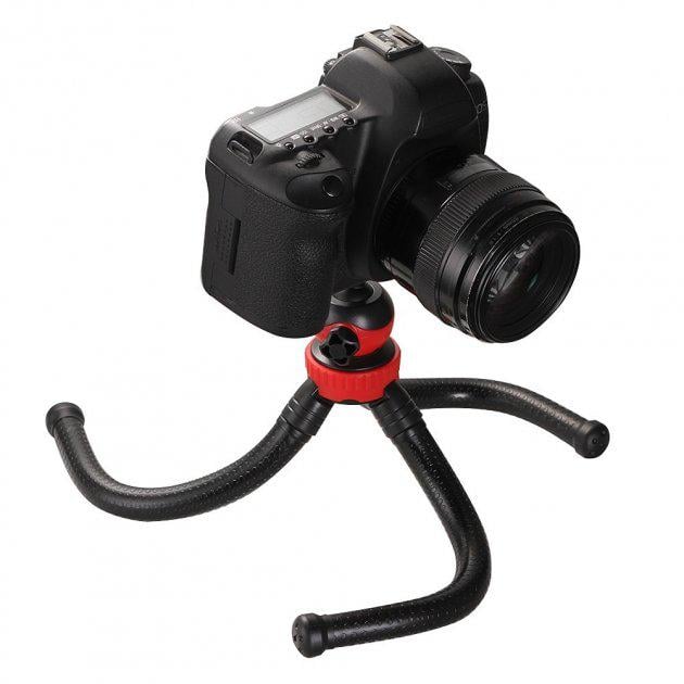 Штатив настольный FOTGA Flexible Tripod гибкий осьминог (238430503) - фото 6