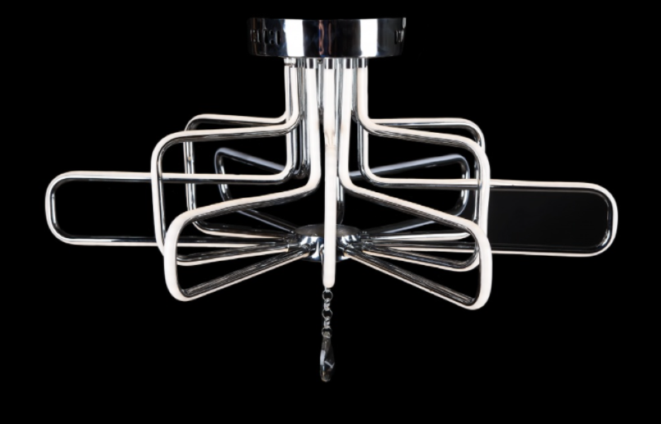 Світлодіодна люстра LG16815/6/6 LED CR Білий/Хром (AN000132)