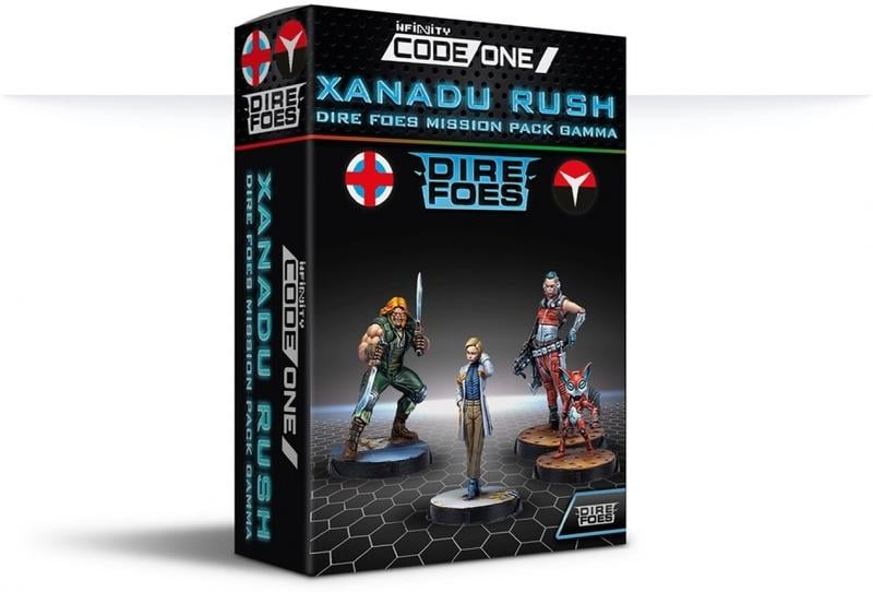 Дополнение к игре INFINITY Dire Foes Mission Pack Gamma Xanadu Rush (280038-0891)