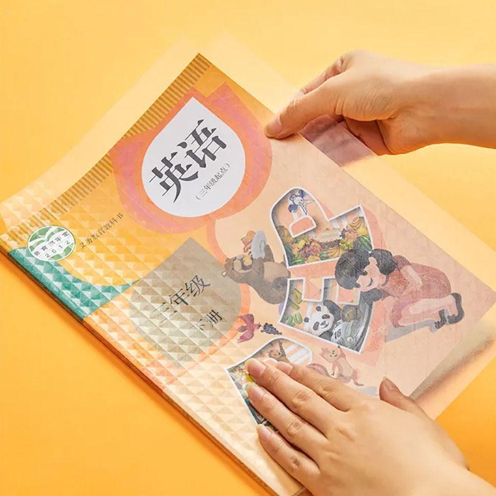 Обложки для тетрадей/книг AdersWrap с наклейками самоклеящиеся 7 шт. Прозрачный (2365) - фото 7