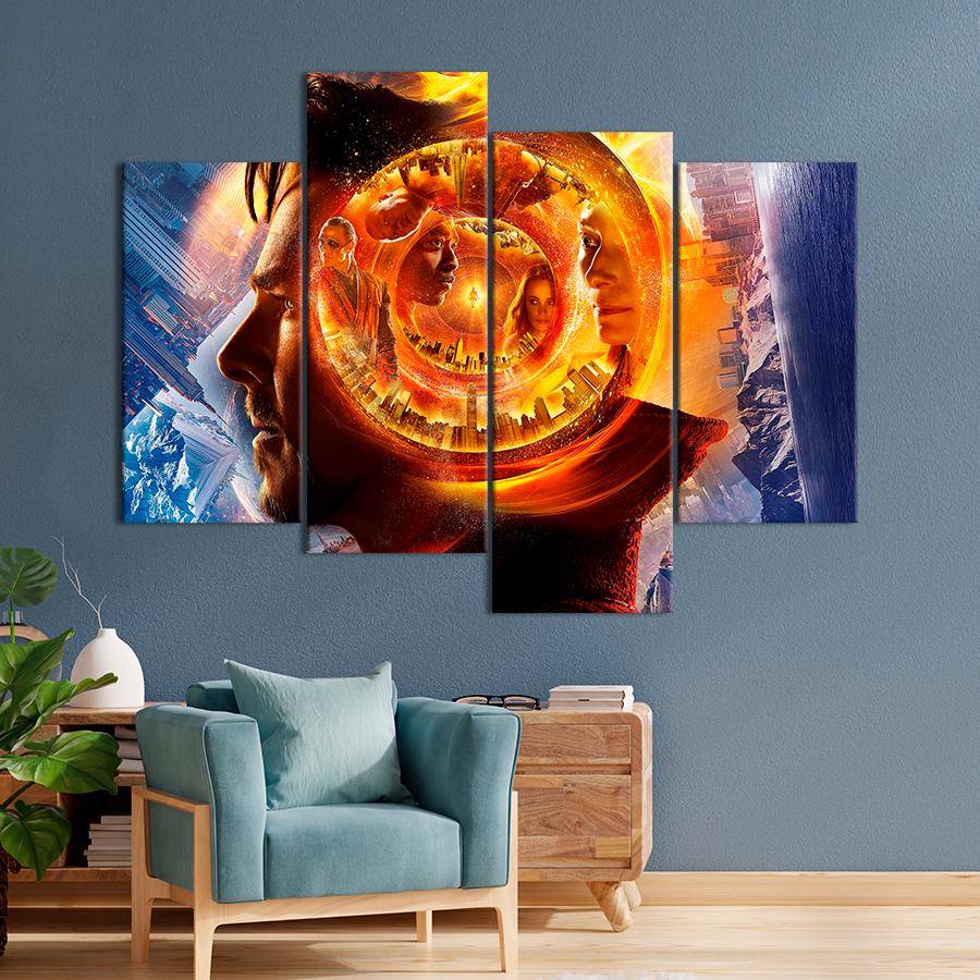 Настенний декор Магический постер фильма Доктор Стрэндж 149x106 см (A5-4)