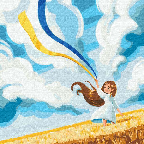 Картина по номерам Идейка Поле 40x40 см (KHO4939)