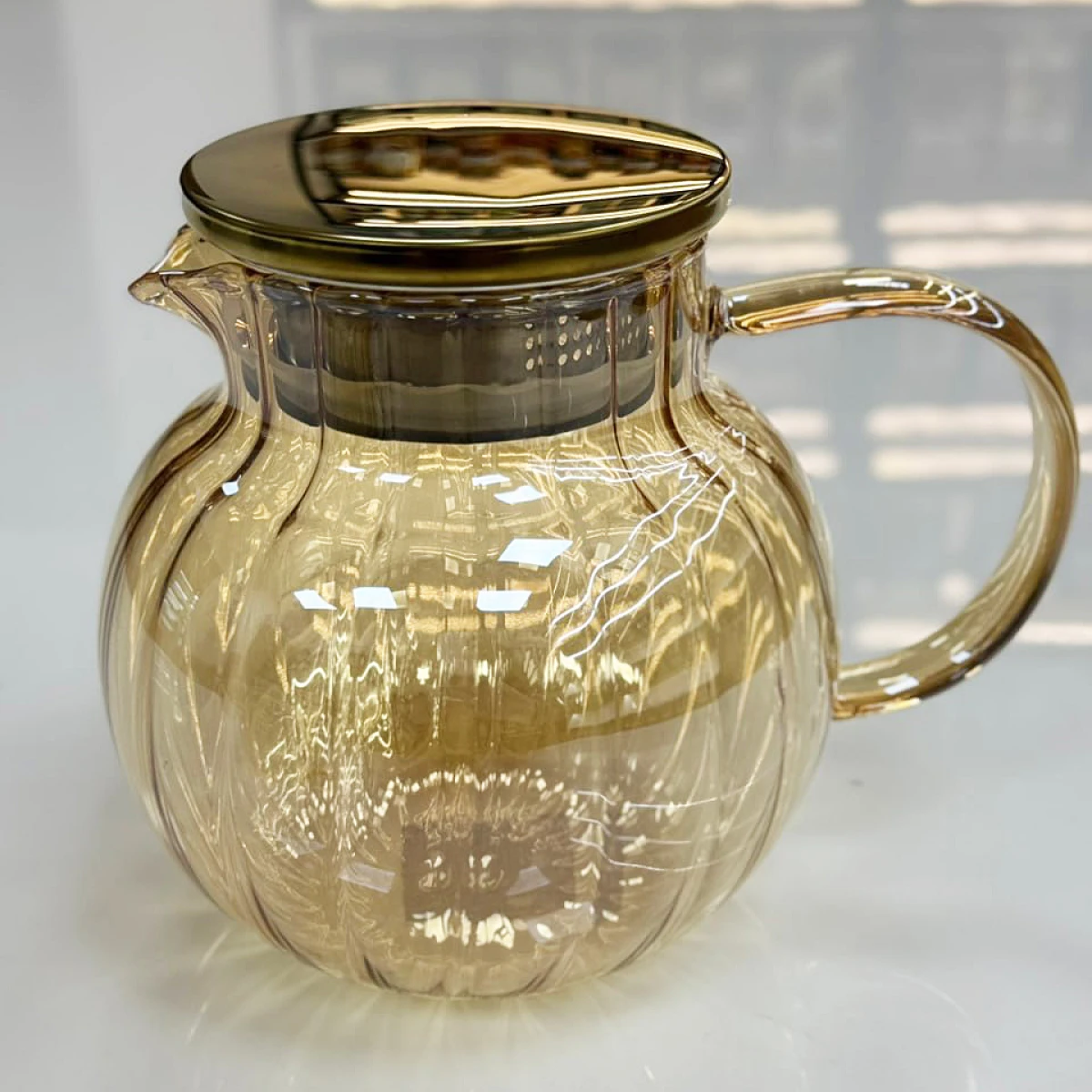 Заварочный чайник Барышня 1100 мл Бронзовый (102-1183) Заварочный чайник Барышня 1100 мл Бронзовый (102-1183)