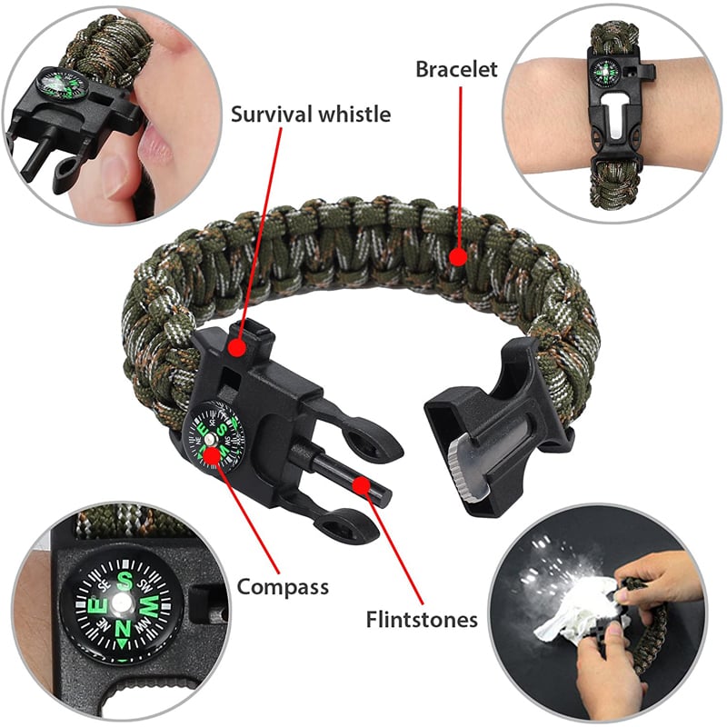 Набір інструментів для виживання Survival military 17в1 (218187775) - фото 5