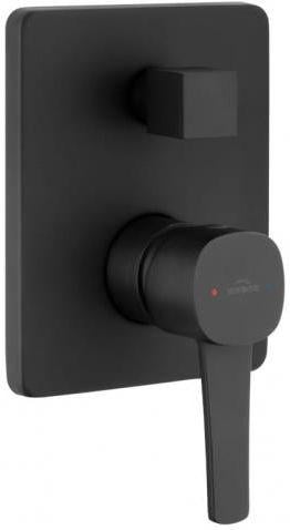 Смеситель для душа Invena Glamour Black (BP024K2V)