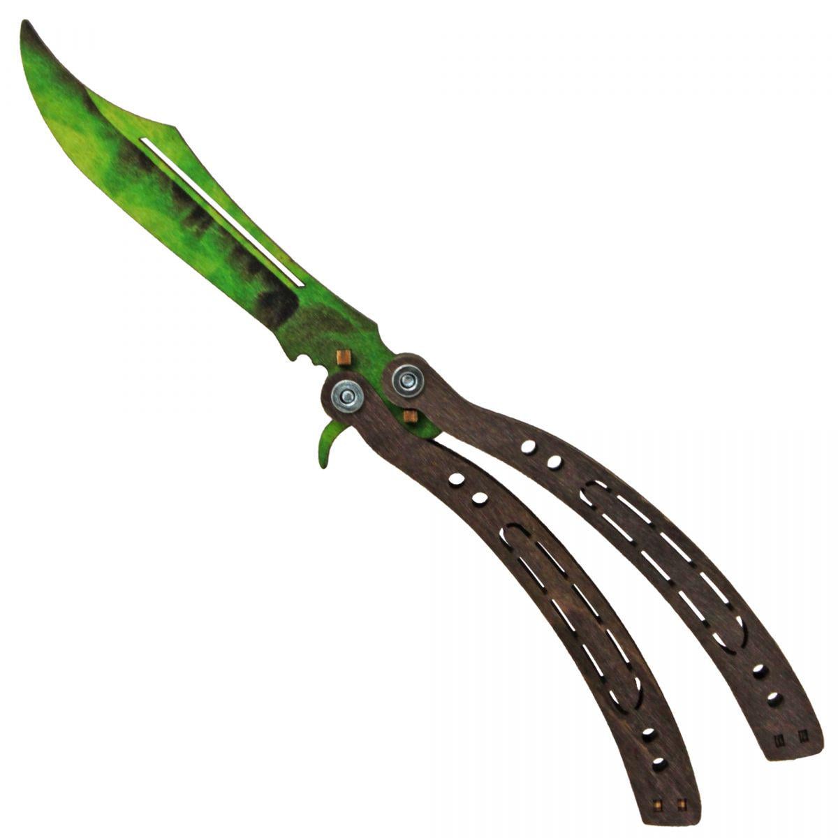 Нож бабочка CS GO Emerald (160446)