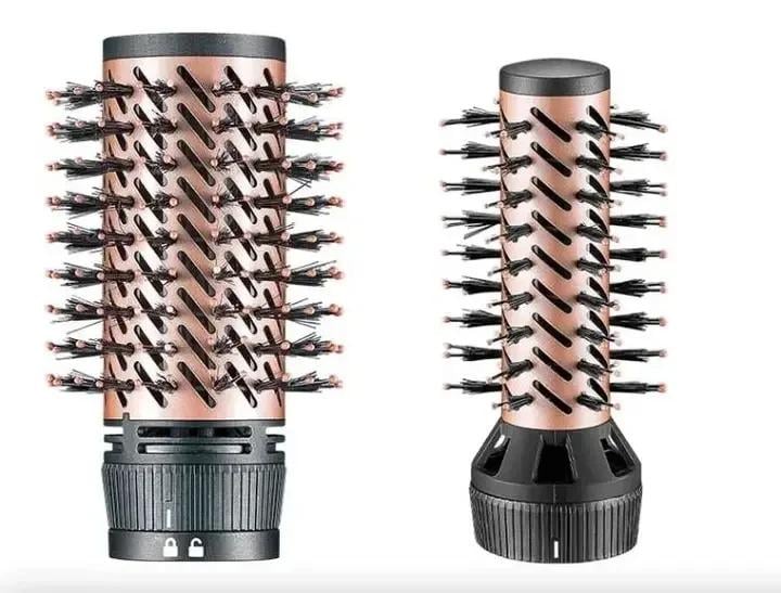 Фен щітка для укладання волосся професійний Vgr 498 2в1 1200 Вт Зелений (236ОД) - фото 4