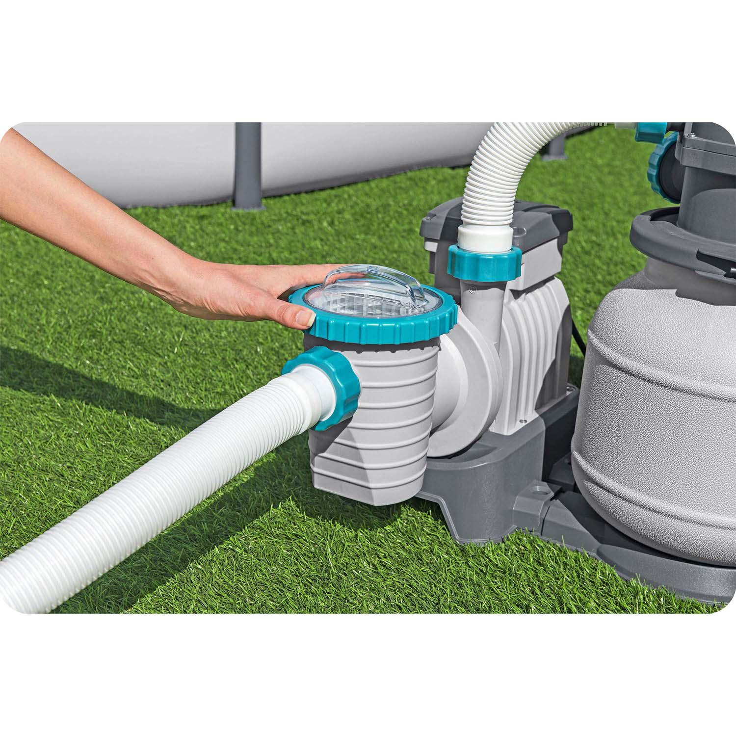 Песочный насос Bestway 58497 фильтрационная установка 6056 л/ч - фото 5