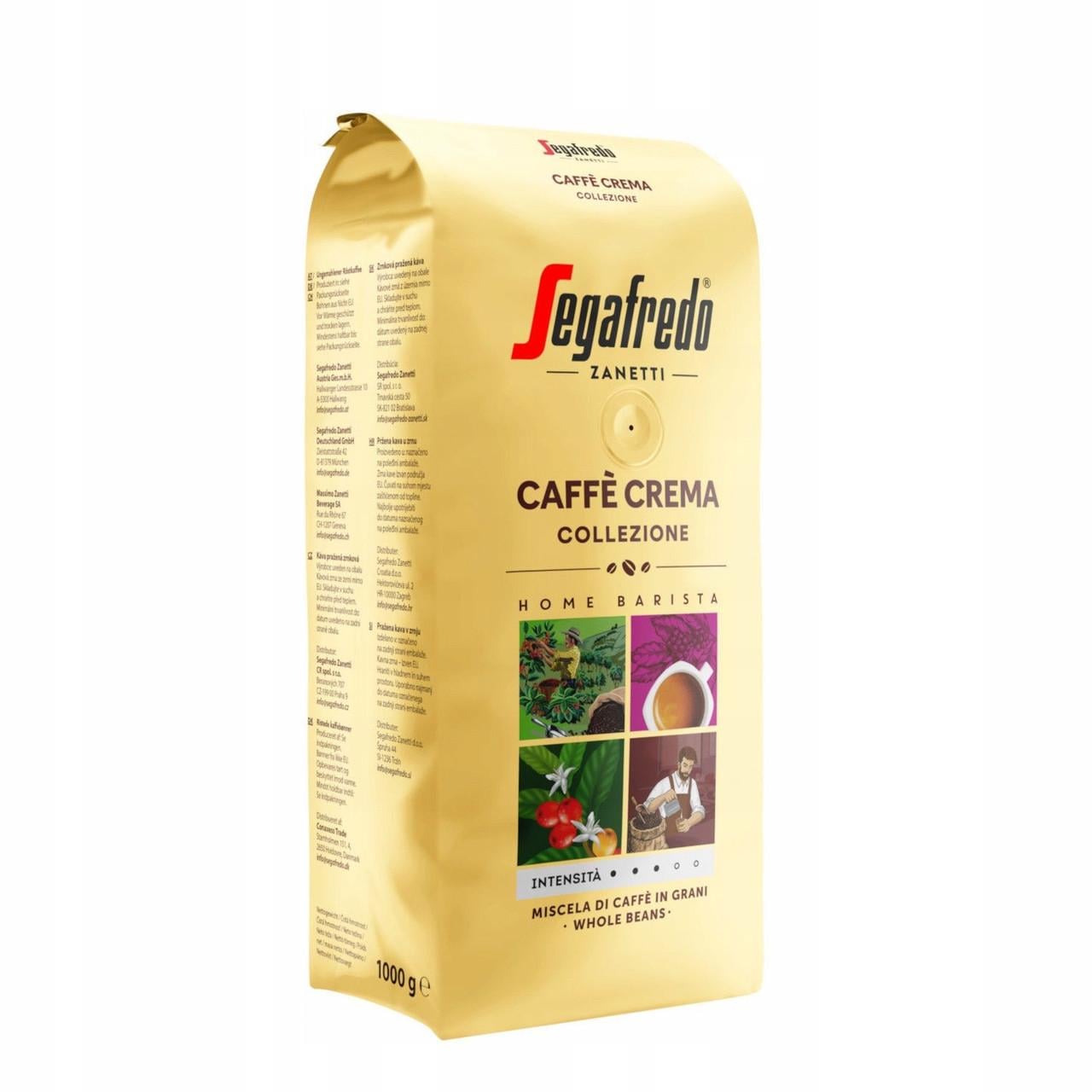 Кава в зернах Segafredo Caffe Crema Collezione 1 кг (2903471590)