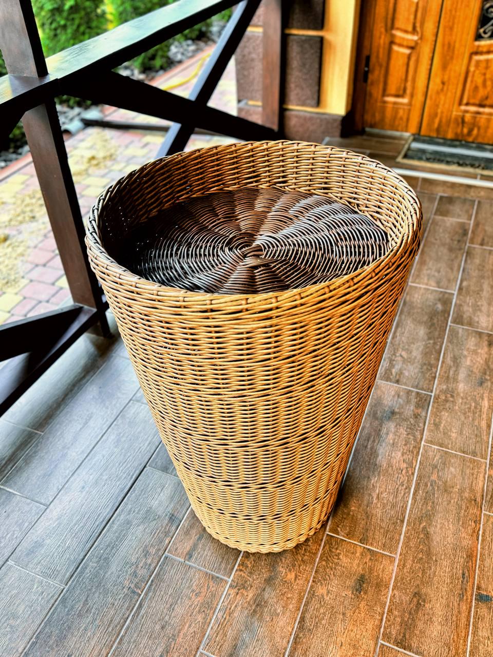 Плетенная корзина для торговых сетей 270 л (14586045) - фото 2 Плетенная корзина для торговых сетей 270 л (14586045) - фото 2