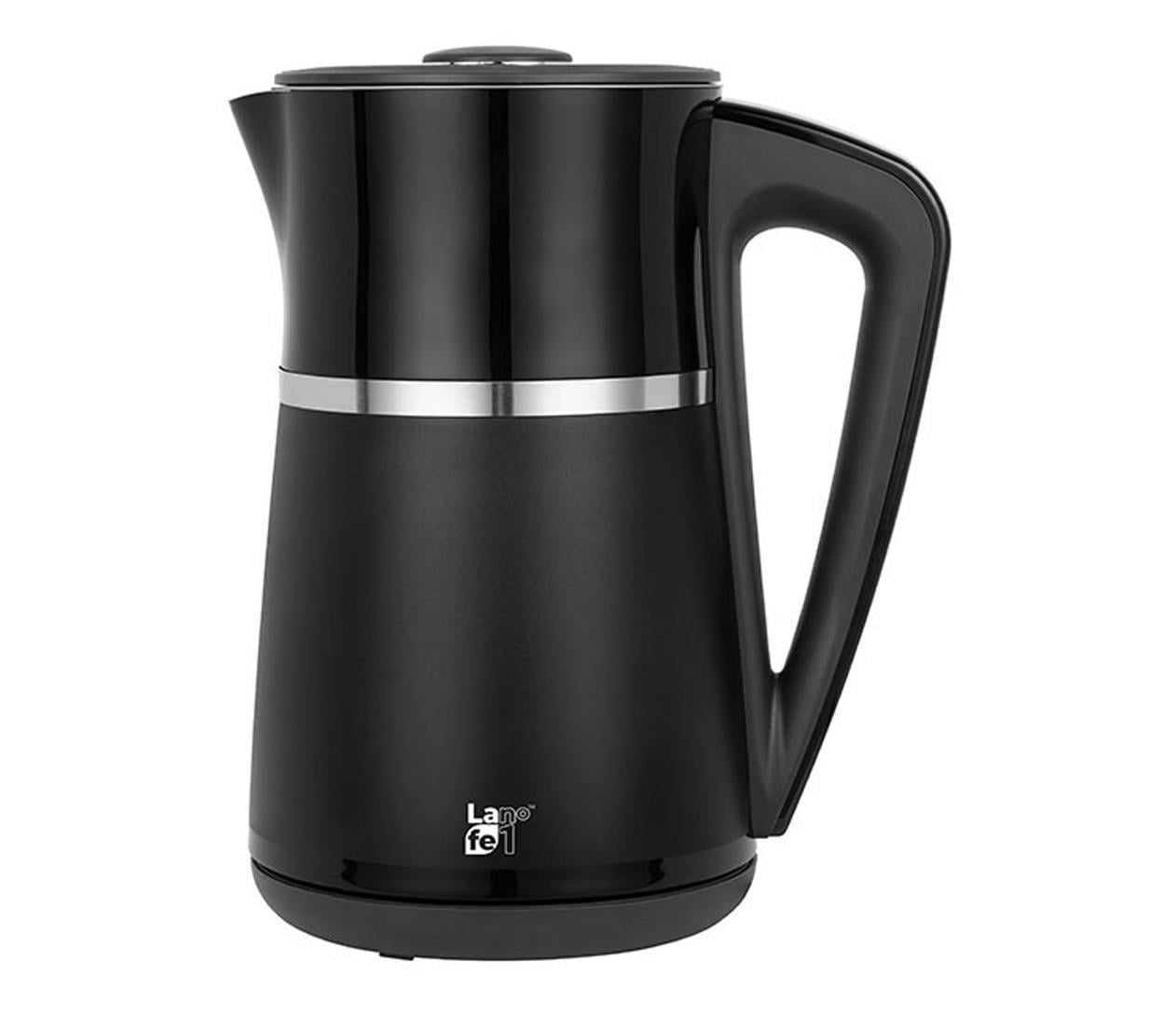 Електрочайник Lafe CEG020 Black (528605)