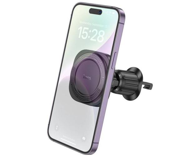 Холдер магнитный автомобильный Hoco H28 Black - фото 5 Холдер магнитный автомобильный Hoco H28 Black - фото 5