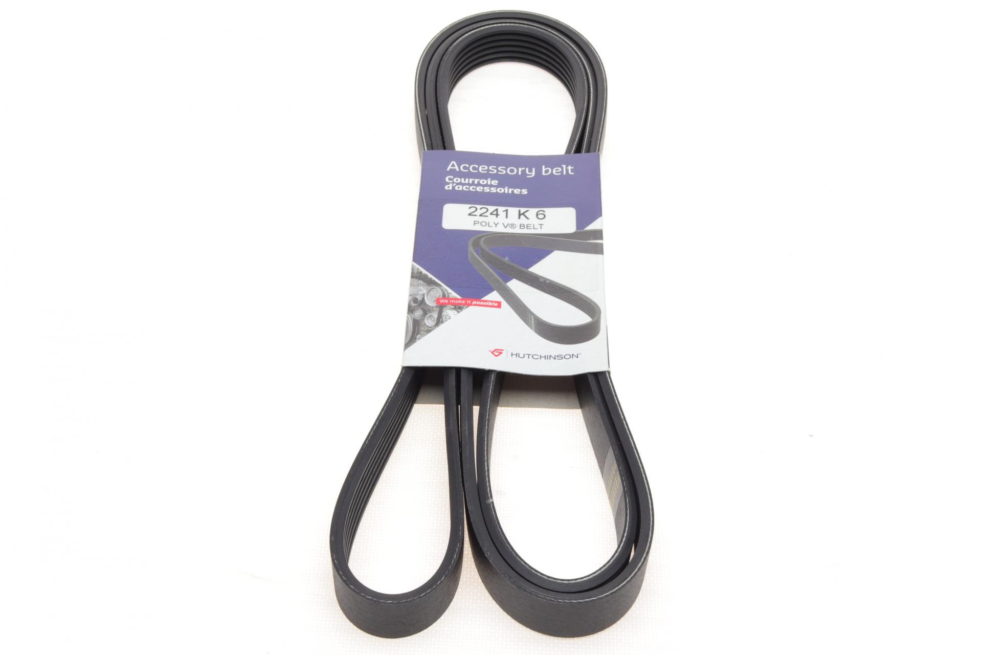Ремень генератора HUTCHINSON MERCEDES-BENZ W202/211 2.2/2.7CDI 6PK2241 (2241 K 6)