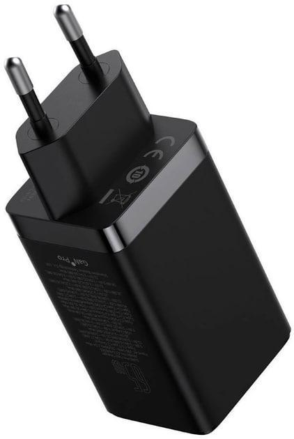 Зарядное устройство BASEUS GaN5 Pro CCGP120201 Fast Charger 2C U QC4.0 PD3.0 65W Black - фото 4