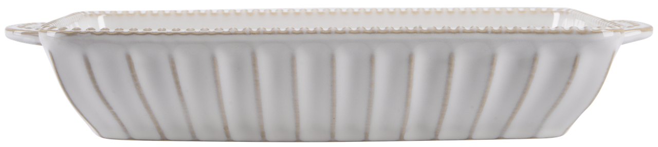 Форма для запікання прямокутна Limited Edition Allegra Biege кам'яна кераміка 34,5х17х6 см (GJH009-34-2-129) - фото 3 Форма для запікання прямокутна Limited Edition Allegra Biege кам'яна кераміка 34,5х17х6 см (GJH009-34-2-129) - фото 3