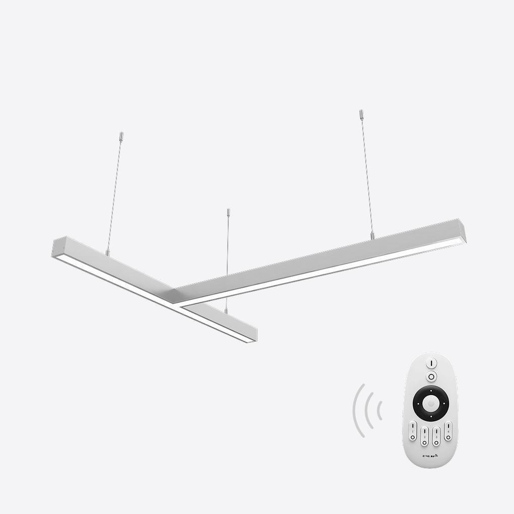 Светильник светодиодный управляемый X-LED 80 Вт Т-образный 840x815x43 мм (LSNT-80d) - фото 2 Светильник светодиодный управляемый X-LED 80 Вт Т-образный 840x815x43 мм (LSNT-80d) - фото 2