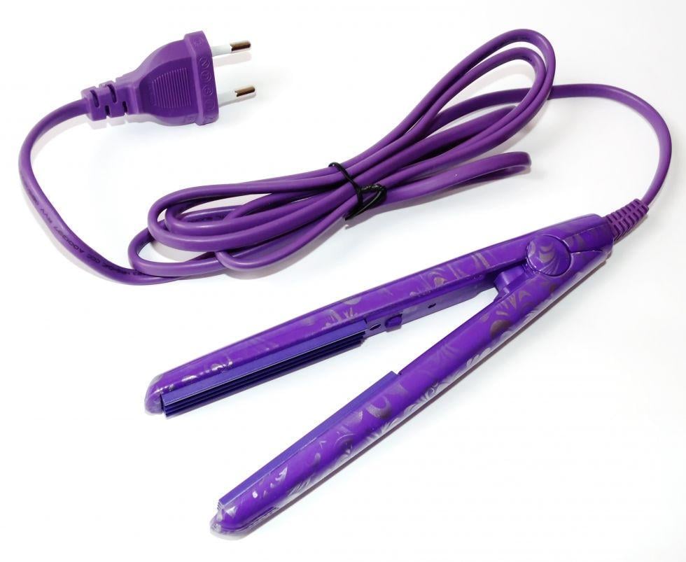 Праска гофре міні для волосся ДенІС professional прикоренева Violet (1453070536)