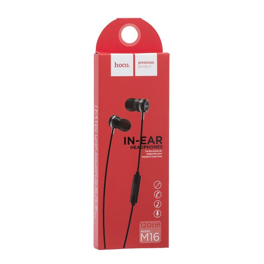Наушники Hoco M16 Ling Sound Черный