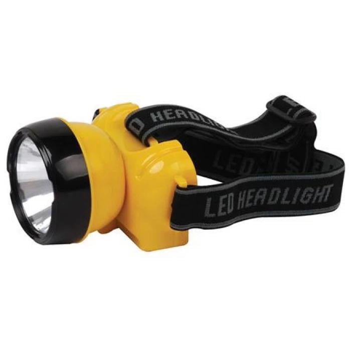 Фонарь аккумуляторный светодиодный налобный BECKHAM-1 1W 100Lm 220-240V 81х98 мм (084-007-0001-010)