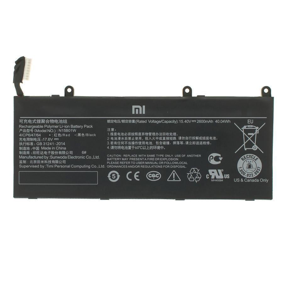 Аккумулятор для ноутбука Xiaomi Mi Gaming 15.6 2600 mAh 15,4V (150575)
