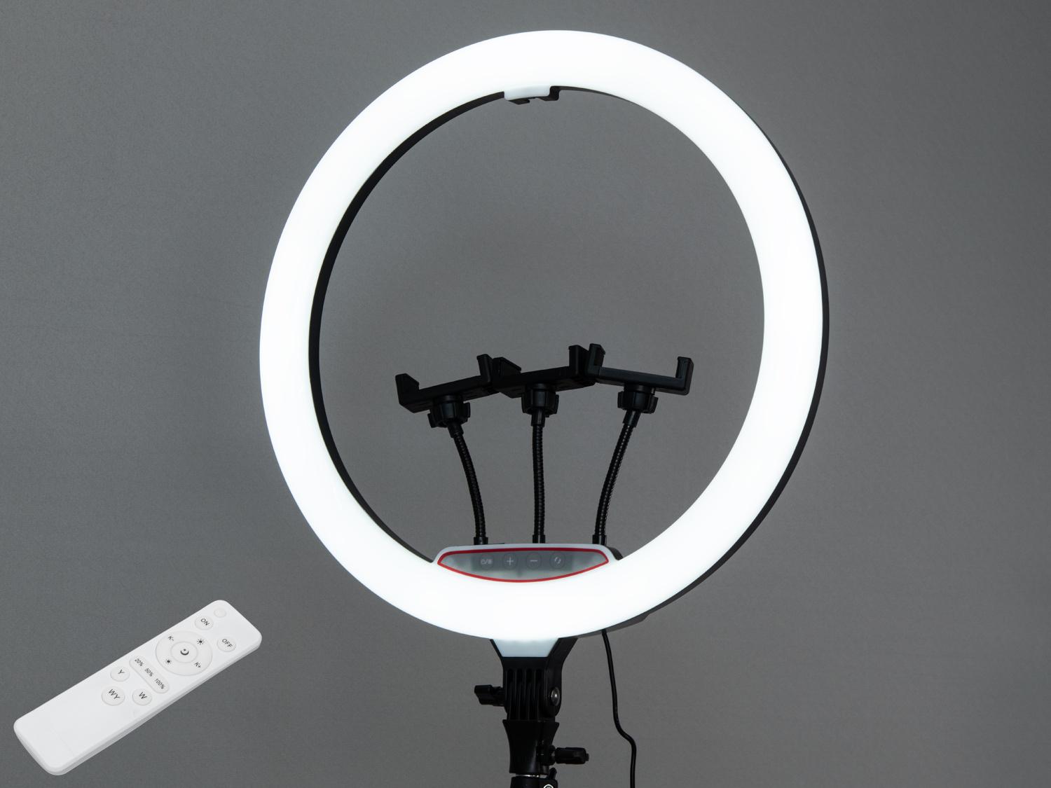 Кольцевая лампа без штатива 220В 35 см (SL-18)