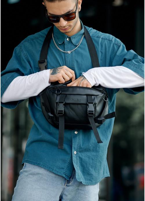 Бананка чоловіча Sambag водостійка Чорний (28523799) - фото 4 Бананка чоловіча Sambag водостійка Чорний (28523799) - фото 4