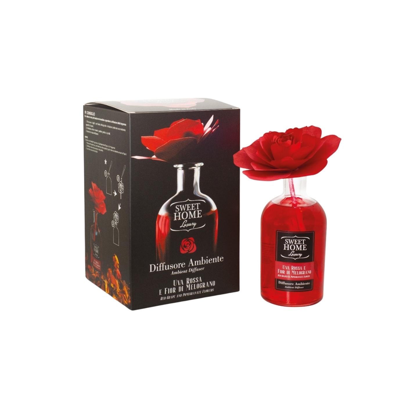 Ароматизатор для дома Sweet Home Prestige Uva Rossa E Mirtillo 500 мл (НФ-00005514)