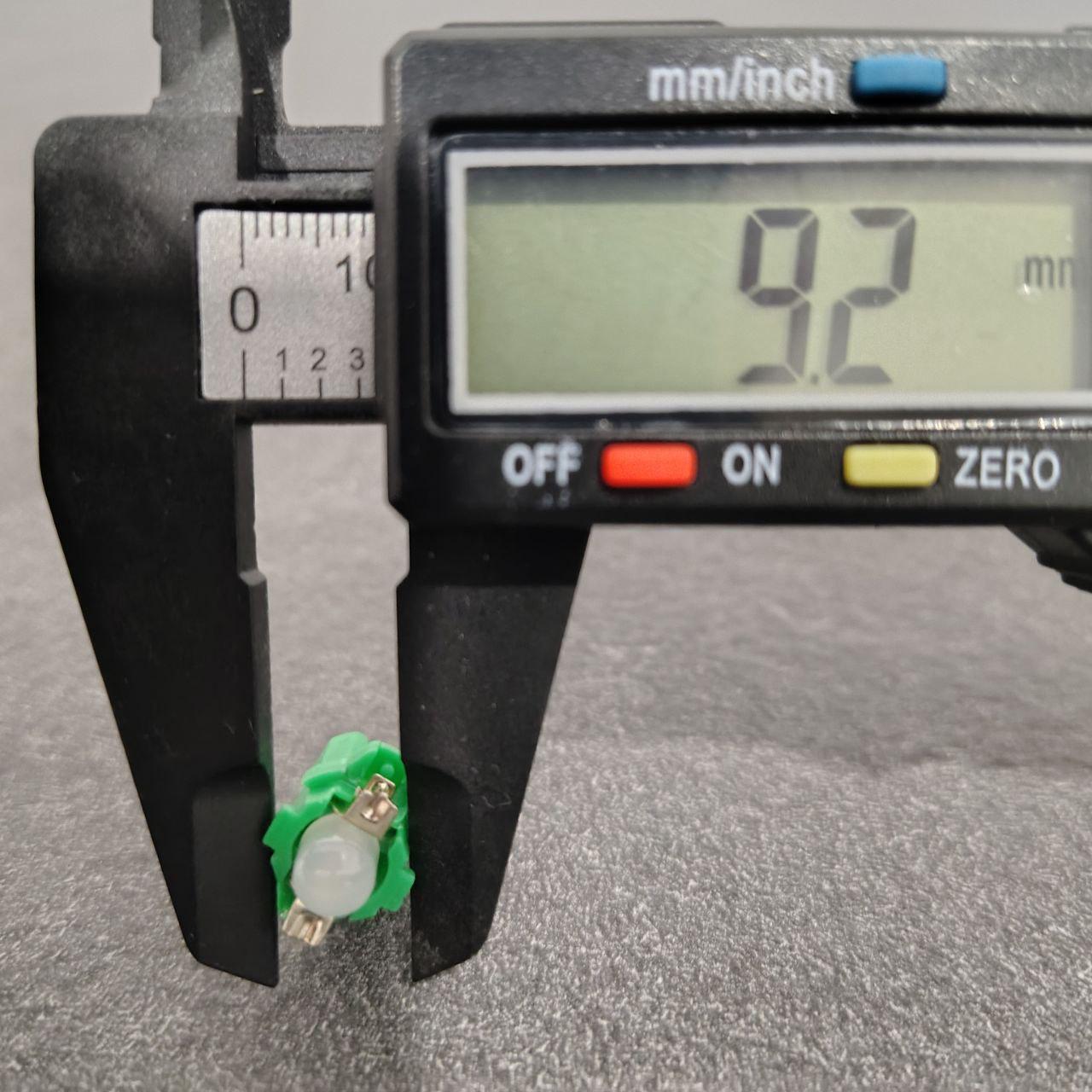 Автолампа T5 B8,3D COB LED Зеленый (602STORE3) - фото 2 Автолампа T5 B8,3D COB LED Зеленый (602STORE3) - фото 2