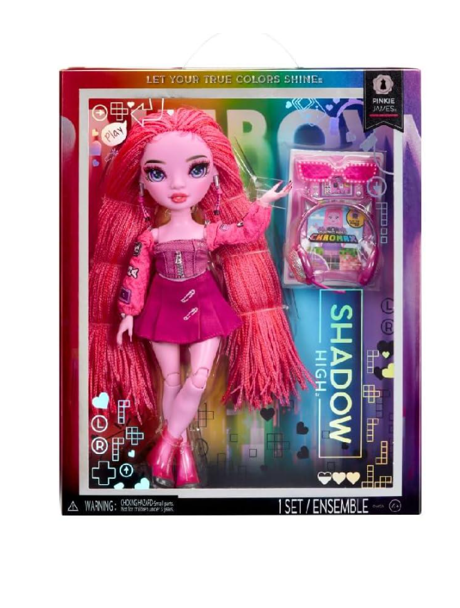 Кукла шарнирная Рейнбоу Хай Пинки Джеймс из серии Шедоу 592839