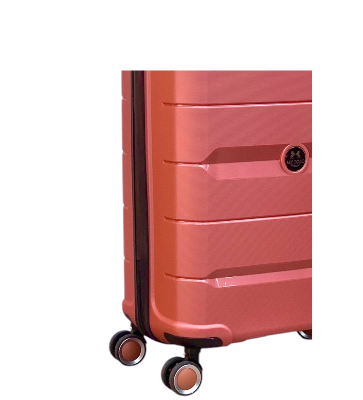 Валіза my Polo PP018-L поліпропілен на 4-х подвійних колесах велика L 100 л - фото 2 Валіза my Polo PP018-L поліпропілен на 4-х подвійних колесах велика L 100 л - фото 2