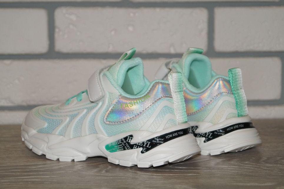 Кросівки дитячі Paliament р. 27 16,5 см Білий/Зелений (31134-27) - фото 7 Кросівки дитячі Paliament р. 27 16,5 см Білий/Зелений (31134-27) - фото 7