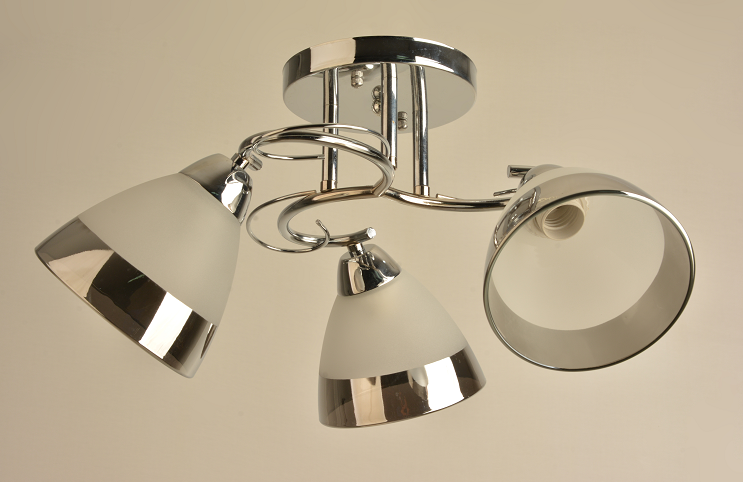 Люстра декоративная Sirius Л 8113/3 CR на 3 плафона