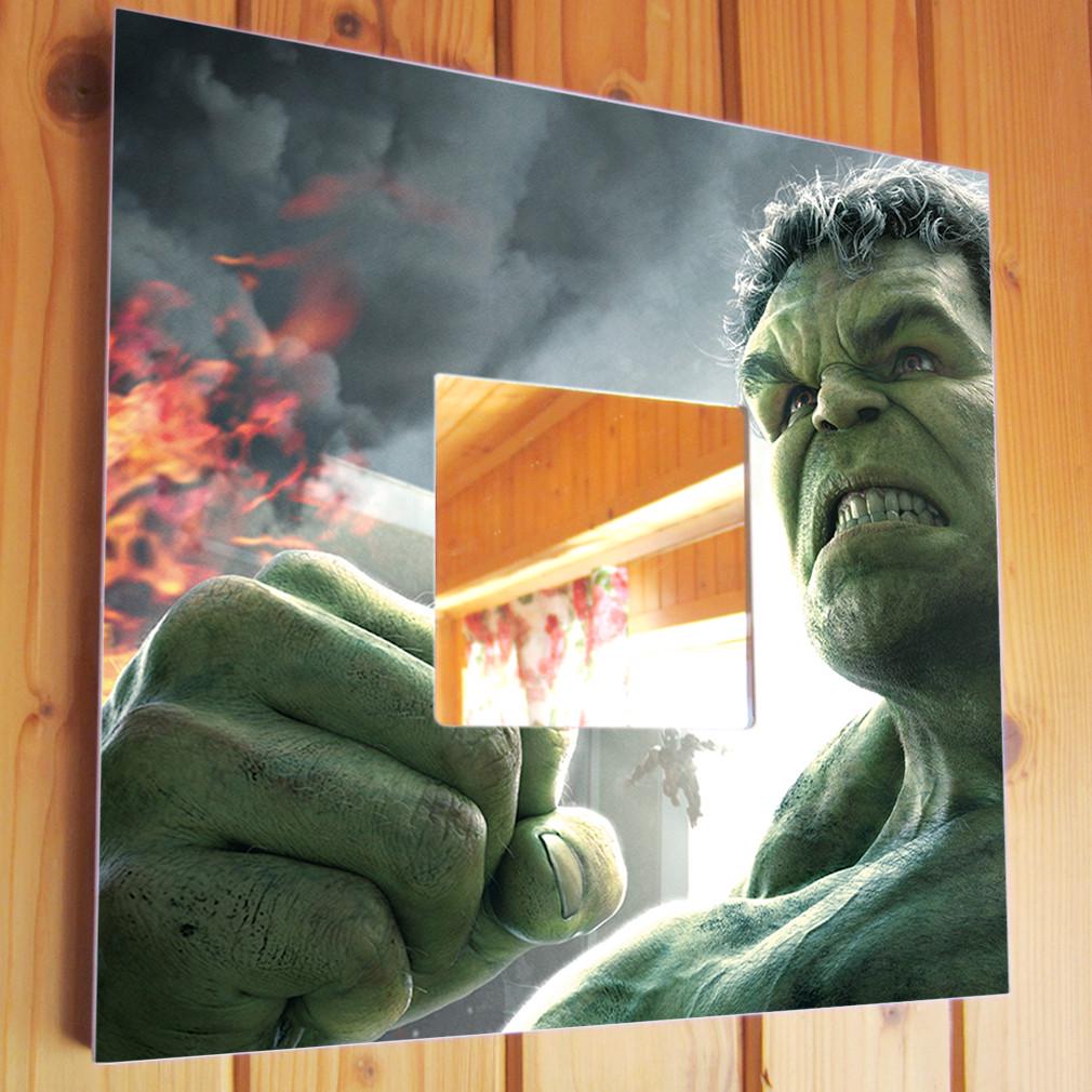 Зеркало декоративное Hulk DC 260х260 мм (M03475)